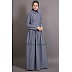 Executive Abaya  with shirt collar Executive Abaya  with shirt collar